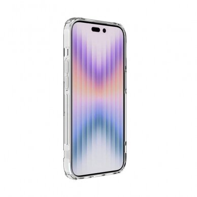 [Užsakomoji prekė] Dėklas skirtas iPhone 14 Pro - Nillkin Nature TPU Pro Case - permatomas  2