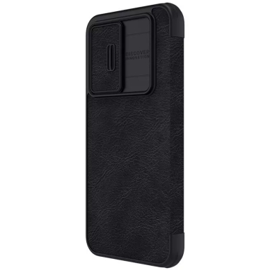 [Užsakomoji prekė] Dėklas skirtas Samsung Galaxy A54 - Nillkin QIN Pro Leather Case - Juodas  1