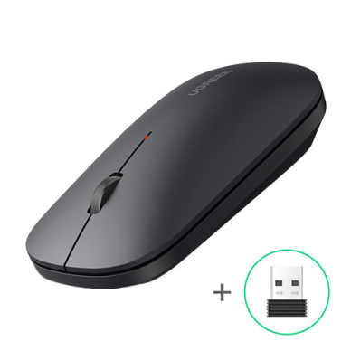 [Užsakomoji prekė] Mouse Fara Fir 1000-4000 DPI - Ugreen Slim Design (90372) - Juodas 1