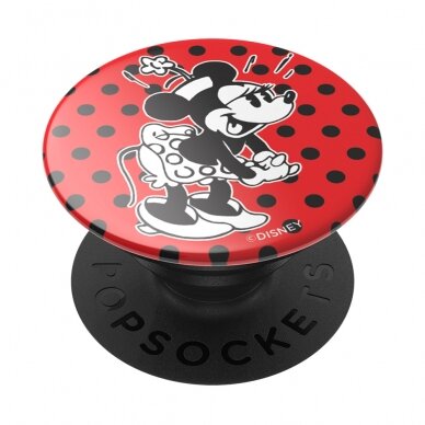 [Užsakomoji prekė] Laikiklis - Popsockets PopGrip - Minnie Polka Dots