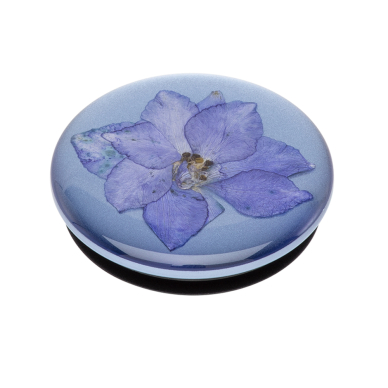 [Užsakomoji prekė] Laikiklis - Popsockets PopGrip - Pressed Flower Larkspur Violetinis 5