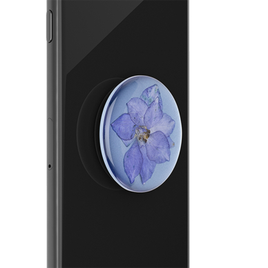 [Užsakomoji prekė] Laikiklis - Popsockets PopGrip - Pressed Flower Larkspur Violetinis 6