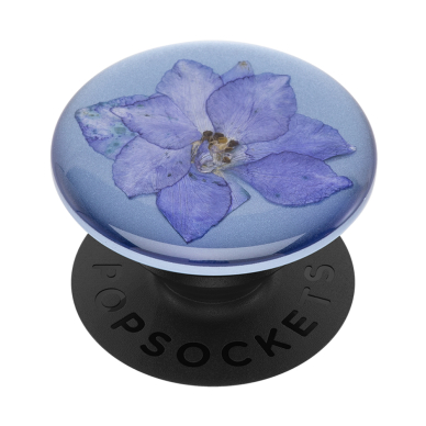 [Užsakomoji prekė] Laikiklis - Popsockets PopGrip - Pressed Flower Larkspur Violetinis