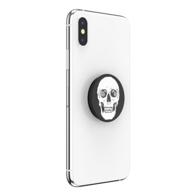 [Užsakomoji prekė] Laikiklis - Popsockets PopGrip - Shaky Bones Baltas 3