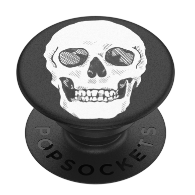 [Užsakomoji prekė] Laikiklis - Popsockets PopGrip - Shaky Bones Baltas