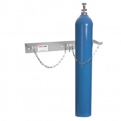 Wall Laikiklis 3 gas cylinders, max. diameter 250 mm PRO-LINE cylinders 2