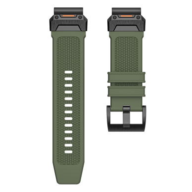 [Užsakomoji prekė] Apyrankė Garmin Fenix 3/3 HR/5X/5X Plus/6X/6X Pro/7X/7X/7X Pro Solar - Techsuit Watchband QuickFit 26mm (W068) - Green / Black 3