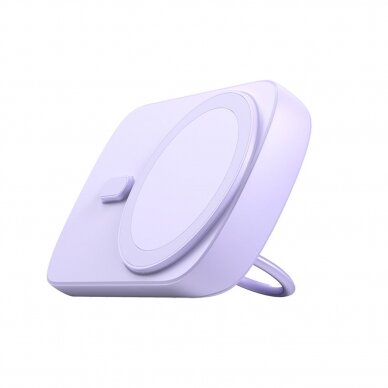 Wireless powerbank 6000mAh Joyroom JR-W030 20W MagSafe with ring and stand - purple 1