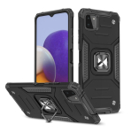 Dėklas su Žiedu Wozinsky Ring Armor Case Samsung Galaxy A22 4G Juodas