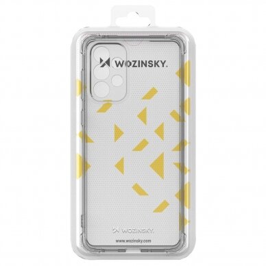 Dėklas Wozinsky Anti Shock Armored Samsung Galaxy A73 permatomas 6