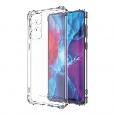 Dėklas Wozinsky Anti Shock Armored Samsung Galaxy A73 permatomas 3