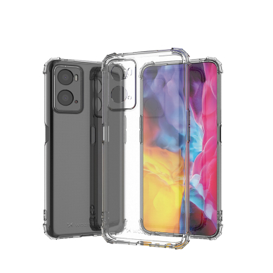 Dėklas Wozinsky Anti Shock Case for Realme 9i, Oppo A36 / A76 / A96 Skaidrus 3