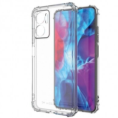 Dėklas Wozinsky Anti Shock Case for Xiaomi Redmi Note 11E /Redmi 10 5G / Redmi 10 Prime+ 5G / Poco M4 5G Skaidrus