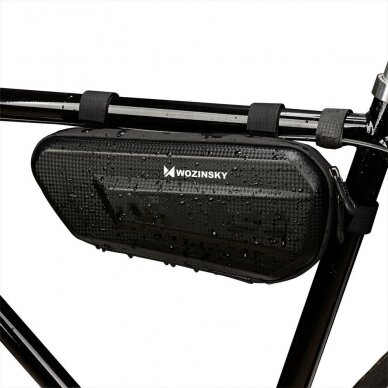 Wozinsky bicycle bag skirta the bicycle frame 1.5 L black (WBB10BK) UGLX912 14
