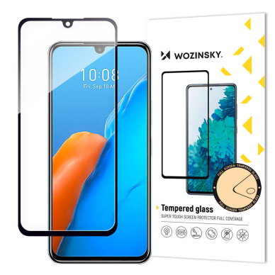 Ekrano apsauga Wozinsky Full Glue Infinix Note 12 Pro Juodais kraštais (tinka su dėklu)