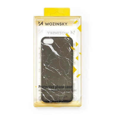 Dėklas Wozinsky Marble TPU case Samsung Galaxy A22 4G Juodas 9