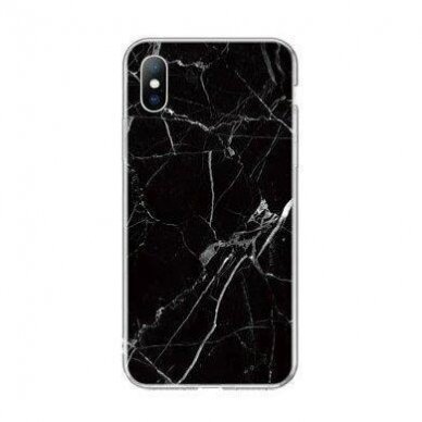 Wozinsky Marble TPU dėklas Samsung Galaxy M51 Juodas 1