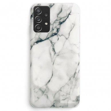 Dėklas Wozinsky Marble Samsung Galaxy A33 5G baltas