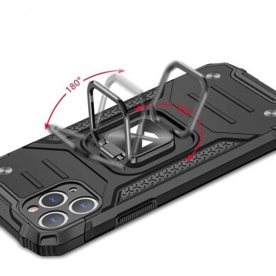 Dėklas Wozinsky Ring Armor Case iPhone 11 Pro Rožinis 3