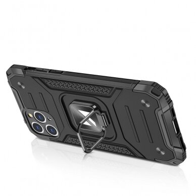 Dėklas Wozinsky Ring Armor Case iPhone 11 Pro Rožinis 7