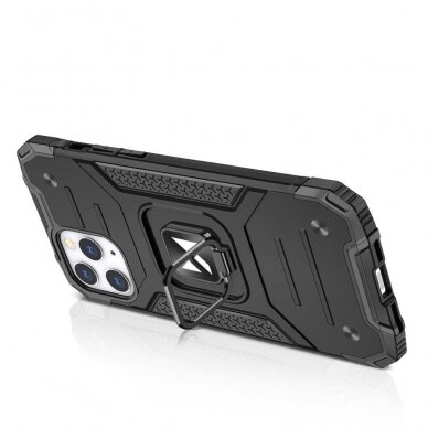 Dėklas Wozinsky Ring Armor Case iPhone 13 juodas 3