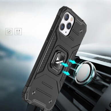 Dėklas Wozinsky Ring Armor iPhone 13 mini mėlynas 5