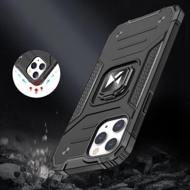 Dėklas Wozinsky Ring Armor iPhone 13 mini Rausvas 6