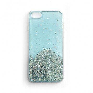 Wozinsky Star Glitter Shining Cover for Samsung Galaxy A30 blue 3