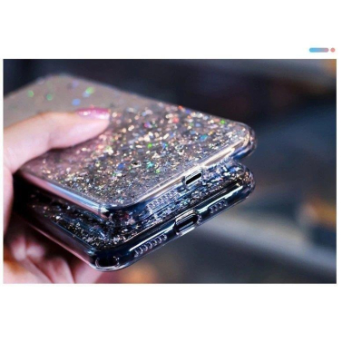 Wozinsky Star Glitter Shining Cover for Samsung Galaxy A42 5G black 5