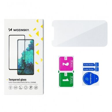 Apsauginis stiklas Wozinsky Tempered Glass 9H Apple iPhone 11 Pro / iPhone XS / iPhone X skaidrus 4