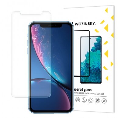 Ekrano Apsauginis Stiklas Wozinsky Tempered Glass 9H Apple iPhone XR / iPhone 11