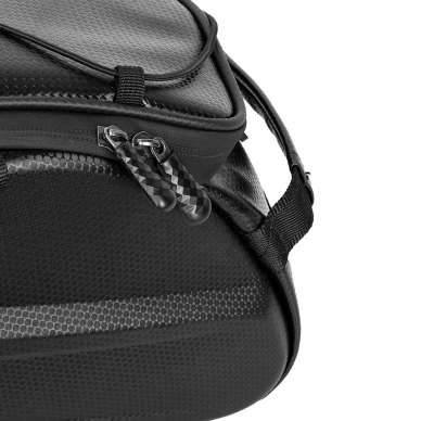 WYA36Y7S Bike Pannier Bag with Long Strap and Expandable Side Pockets - Juodas 27