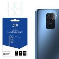 Apsauginis stikliukas kamerai 3MK Xiaomi Redmi Note 9 4G 4vnt.