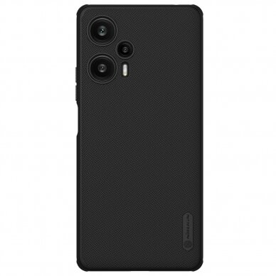 Dėklas Nillkin Super Frosted Shield Pro Armor Xiaomi Redmi Note 12 Turbo Armor Case / Xiaomi Poco F5 Juodas