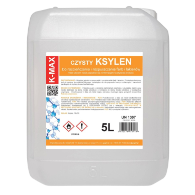 Xylene solvent organic thinner for paints and varnishes K-MAX 5L