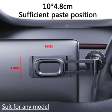 [Užsakomoji prekė] Yesido - Car Holder (C155) - Magnetic Grip, Folding Feature, for Tesla Display Model 3/Y - Juodas 7