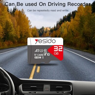 [Užsakomoji prekė] Yesido - Memory Card (FL14) - USB 2.0, High Speed File Data Transmission, 128GB - Juoda 3