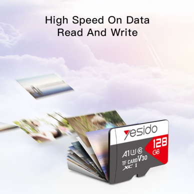 [Užsakomoji prekė] Yesido - Memory Card (FL14) - USB 2.0, High Speed File Data Transmission, 256GB - Juoda 2