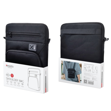 [Užsakomoji prekė] Yesido - Tablet Shoulder Bag (WB31) - for Devices max. 11" - Juoda 7