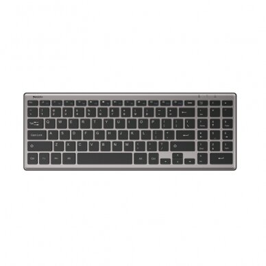 [Užsakomoji prekė] Klaviatūta Yesido - Wireless Keyboard (KB10) - 2.4G Connection, for Laptops, Tablets, Windows, Mac, Linux - Pilka